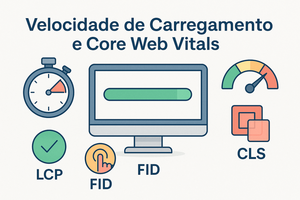 Velocidade de Carregamento e Core Web Vitals: Como Otimizar o SEO em 2025